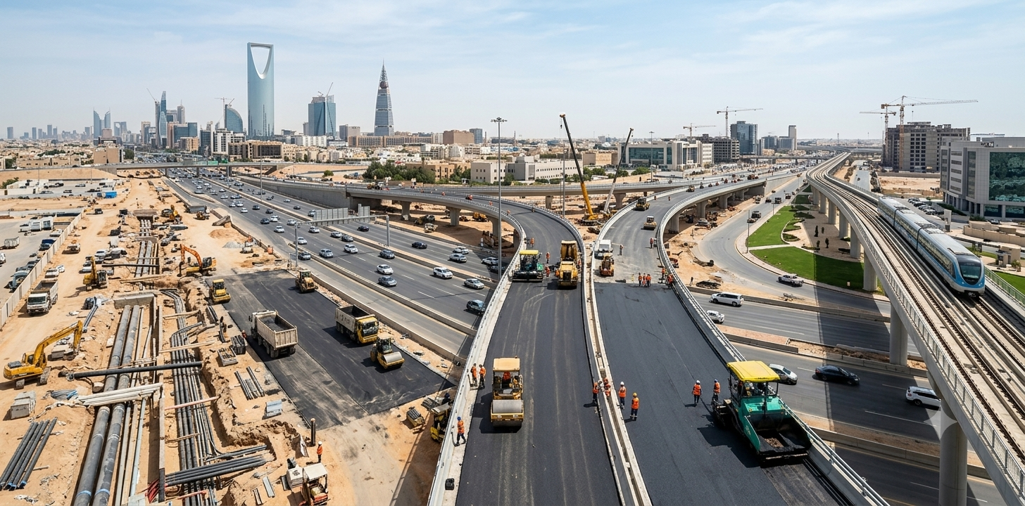 تطوير البنية التحتية وتمديد الشبكات